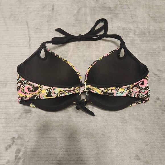 Victorias Secret Gorgeous Add 1.5 Cups Push Up Bikini Top Sz 34D - Picture 2 of 3